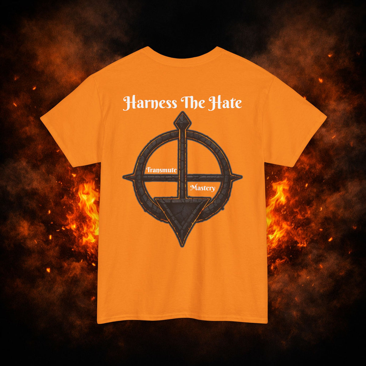 "Harness The Hate" Transmutation Sigil Tee