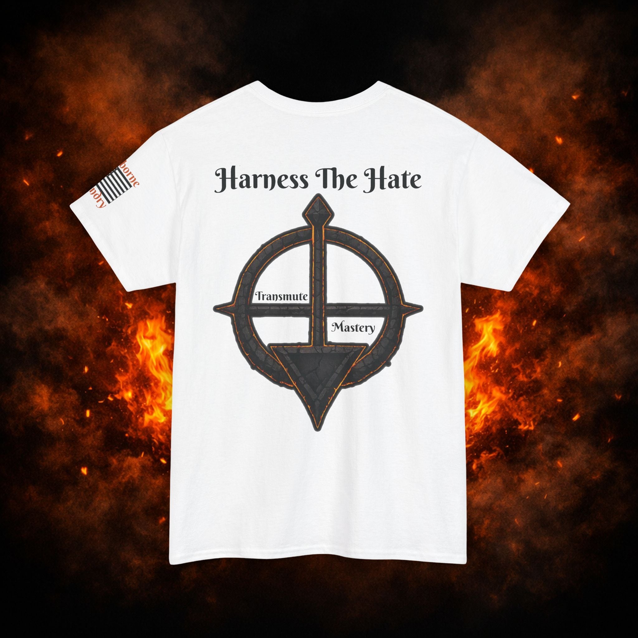 "Harness The Hate" Transmutation Sigil Tee