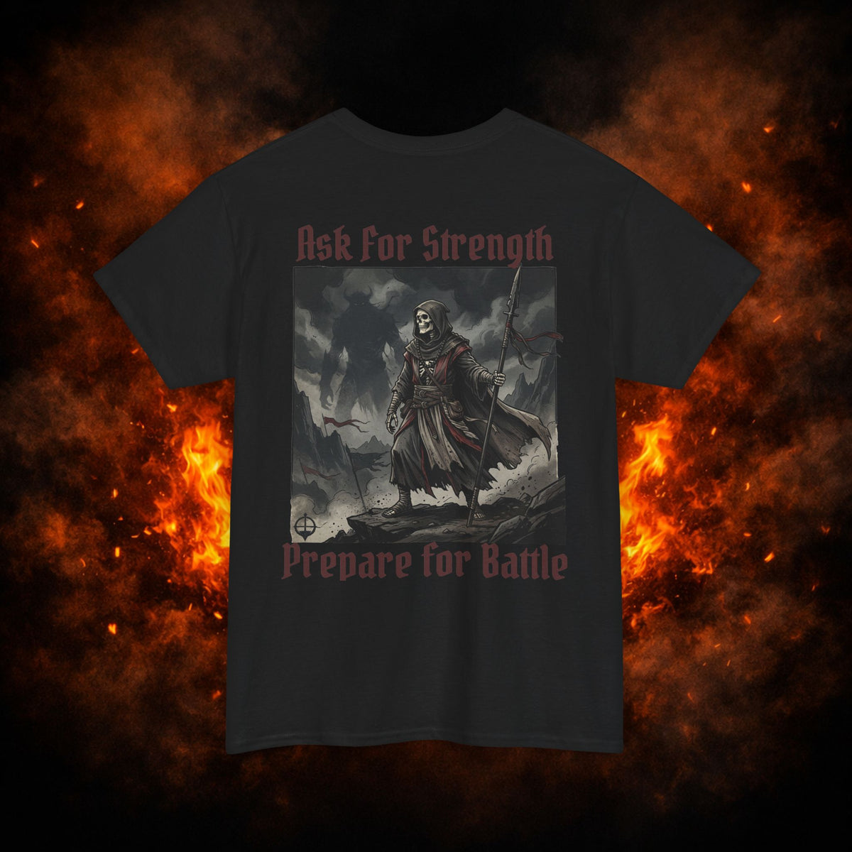 "Strength Through Battle" Tee