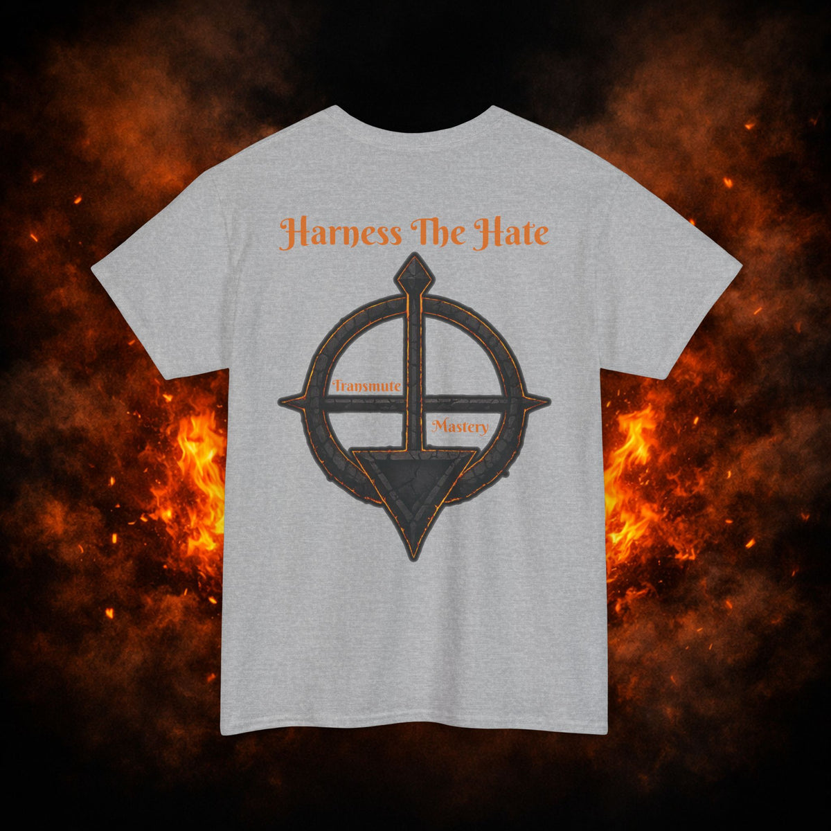 "Harness The Hate" Transmutation Sigil Tee